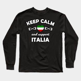 Italy supporters Long Sleeve T-Shirt